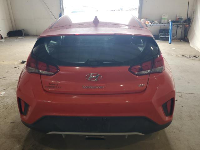 KMHTG6AF7KU016699 - 2019 HYUNDAI VELOSTER BASE Оранжевый фото 6