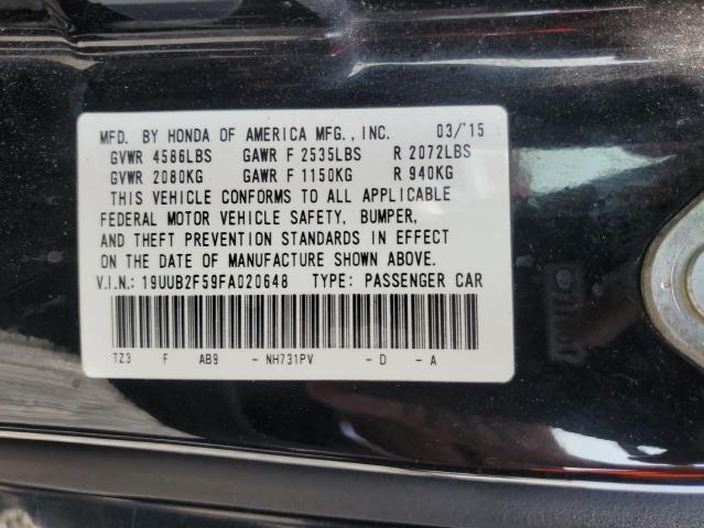 19UUB2F59FA020648 - 2015 ACURA TLX TECH BLACK photo 13