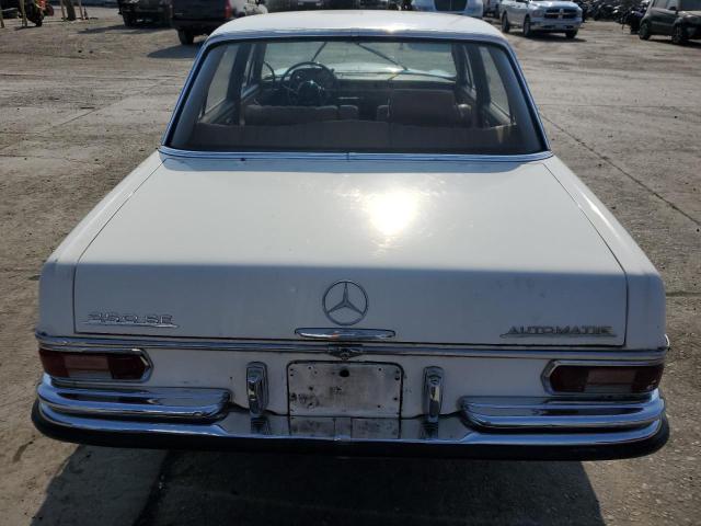 10801412038421 - 1968 MERCEDES-BENZ 250SE WHITE photo 6