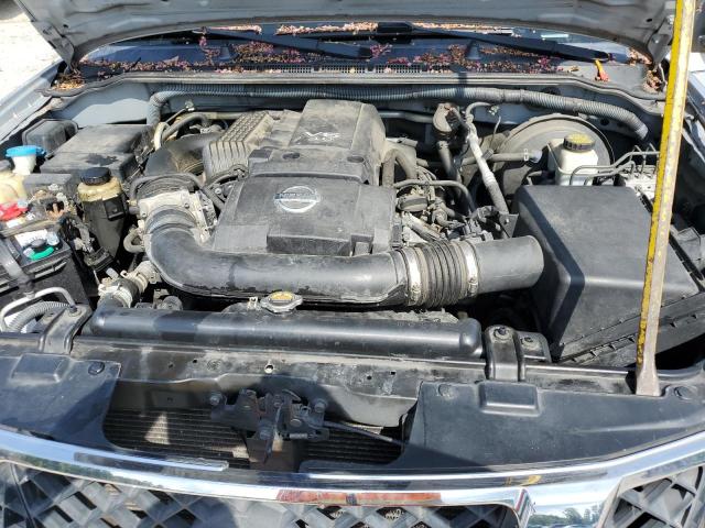 5N1AR1NN5BC627441 - 2011 NISSAN PATHFINDER S SILVER photo 12