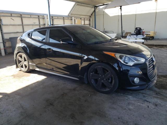 KMHTC6AE6DU146253 - 2013 HYUNDAI VELOSTER TURBO BLACK photo 4