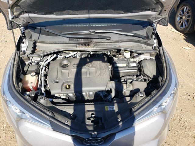 JTNKHMBX8K1014529 - 2019 TOYOTA C-HR XLE GRAY photo 11