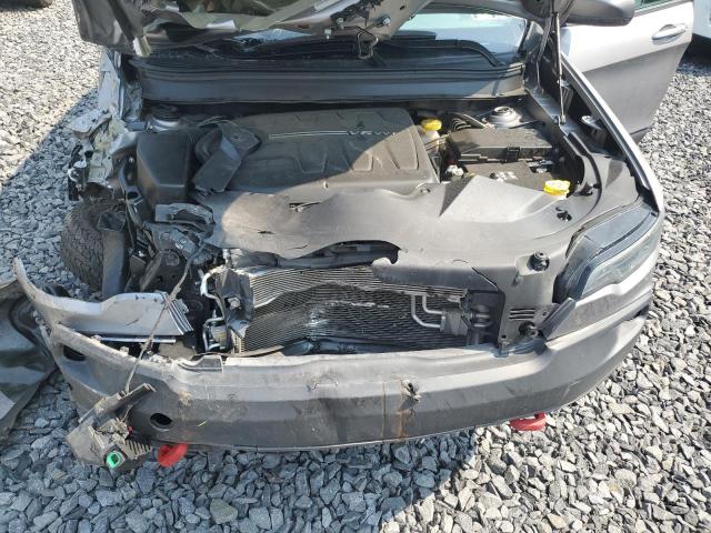 1C4PJMBX7MD157407 - 2021 JEEP CHEROKEE TRAILHAWK SILVER photo 12