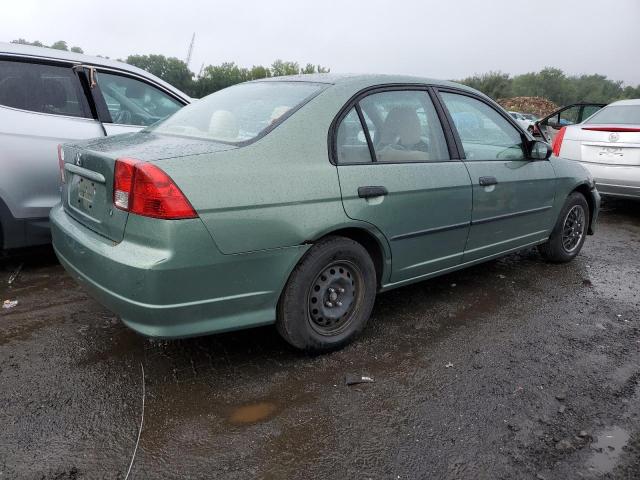 2HGES16384H606527 - 2004 HONDA CIVIC DX VP მწვანე ფოტო 3