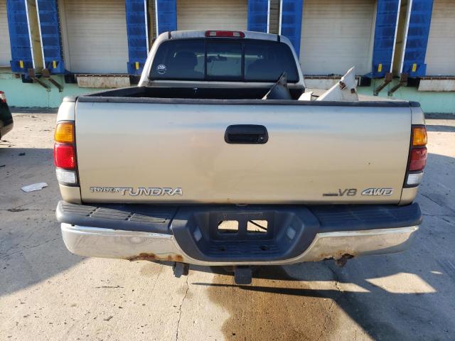 5TBBT44123S354770 - 2003 TOYOTA TUNDRA ACCESS CAB SR5 TAN photo 6
