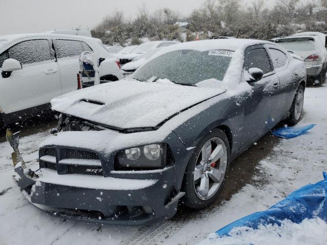 2B3LA73W98H284093 - 2008 DODGE CHARGER SRT-8 GRAY photo 2