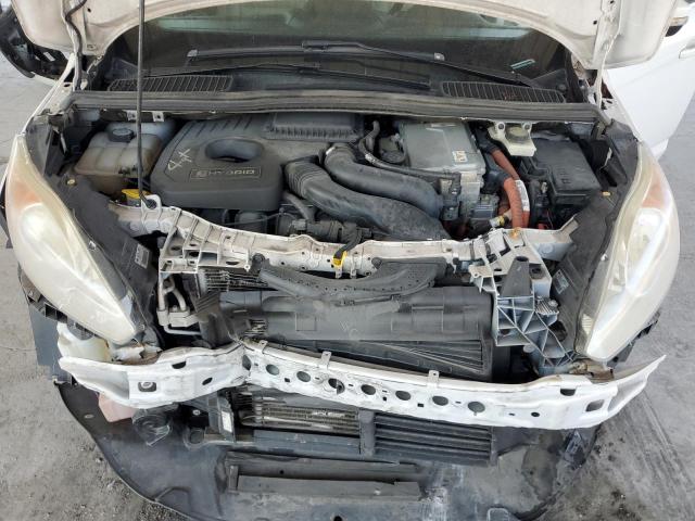 1FADP5BU8DL520760 - 2013 FORD C-MAX SEL WHITE photo 11