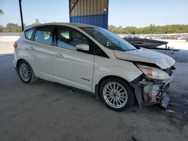 1FADP5BU8DL520760 - 2013 FORD C-MAX SEL WHITE photo 4