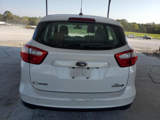 1FADP5BU8DL520760 - 2013 FORD C-MAX SEL WHITE photo 6