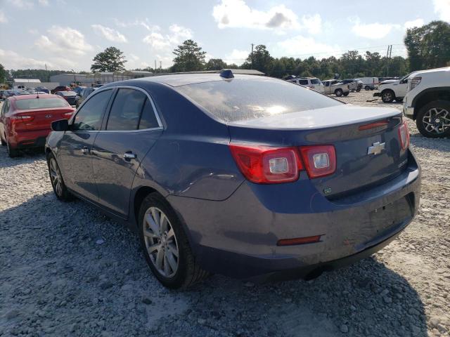 1G11H5SL3EF236575 - 2014 CHEVROLET MALIBU LTZ ლურჯი ფოტო 2