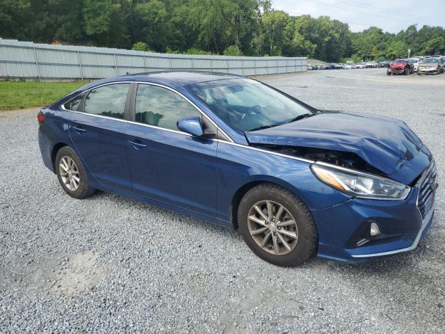 5NPE24AF8KH800075 - 2019 HYUNDAI SONATA SE BLUE photo 4