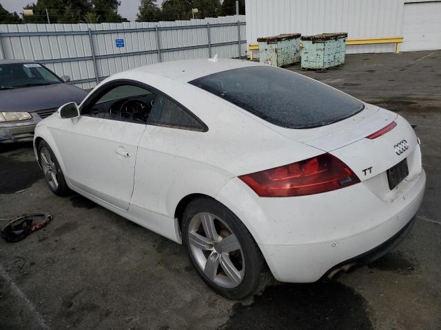 TRUAF38J681002378 - 2008 AUDI TT 2.0T WHITE photo 2