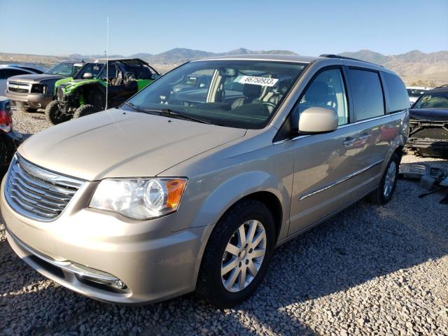 2C4RC1BG5ER344614 - 2014 CHRYSLER TOWN & COU TOURING TAN photo 1