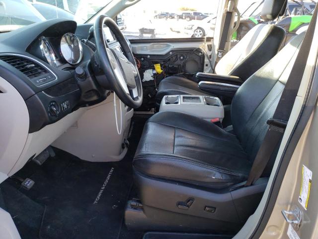 2C4RC1BG5ER344614 - 2014 CHRYSLER TOWN & COU TOURING TAN photo 7