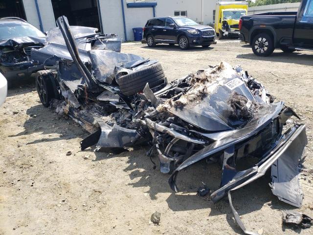 1G1YA2D44P5124867 - 2023 CHEVROLET CORVETTE STINGRAY 1LT BLACK photo 4