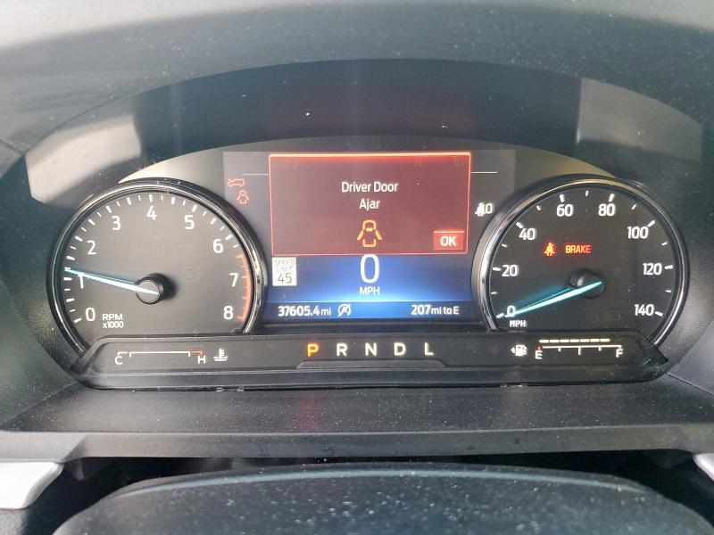 1FMSK7DH8MGC09118 - 2021 FORD EXPLORER XLT BLUE photo 9