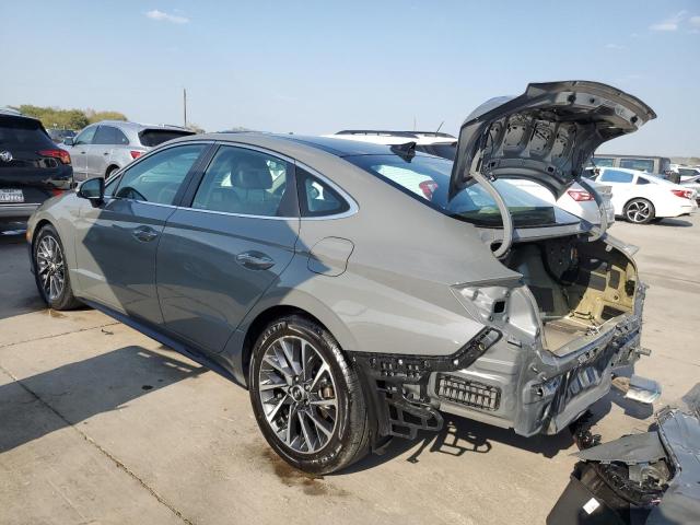 KMHL34J27MA157824 - 2021 HYUNDAI SONATA LIMITED GRAY photo 2