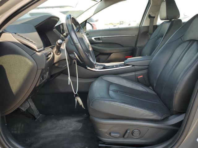 KMHL34J27MA157824 - 2021 HYUNDAI SONATA LIMITED GRAY photo 7