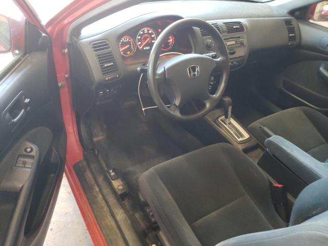 1HGEM22955L004022 - 2005 HONDA CIVIC EX RED photo 8