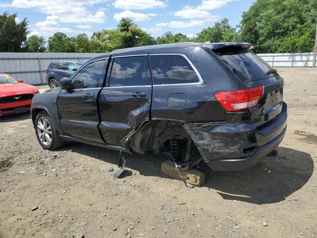 1C4RJFAG0CC341341 - 2012 JEEP GRAND CHEROKEE LAREDO BLACK photo 2