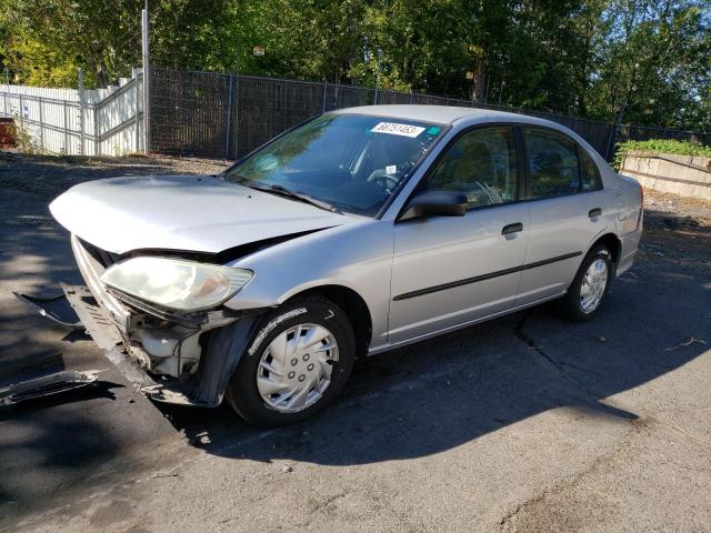 2HGES16335H594370 - 2005 HONDA CIVIC DX VP SILVER photo 1