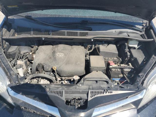 5TDKZ3DC4LS076097 - 2020 TOYOTA SIENNA LE BLACK photo 12