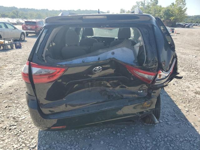 5TDKZ3DC4LS076097 - 2020 TOYOTA SIENNA LE BLACK photo 6