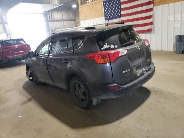 JTMBFREV0ED063521 - 2014 TOYOTA RAV4 LE 灰色 照片 2