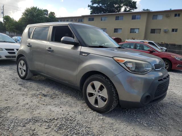 KNDJN2A21E7088203 - 2014 KIA SOUL GRAY photo 4