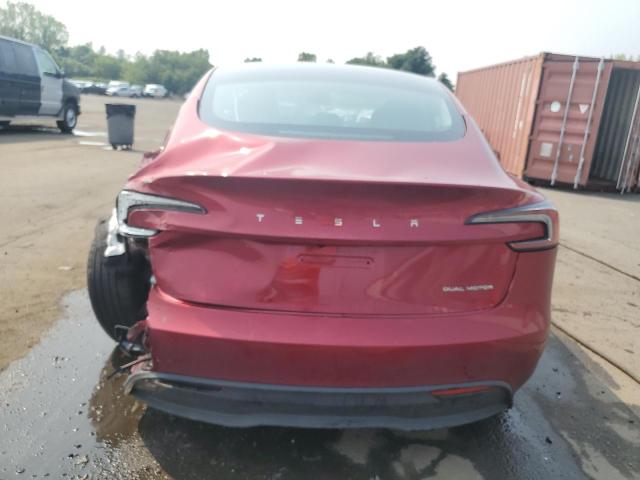 5YJ3E1EB1RF829933 - 2024 TESLA MODEL 3 Rojo foto 6