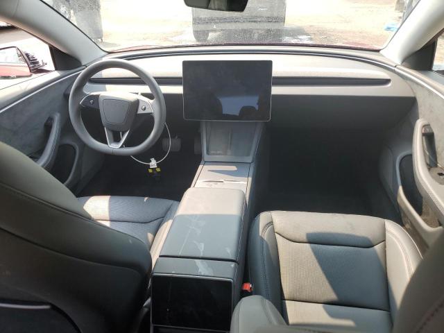 5YJ3E1EB1RF829933 - 2024 TESLA MODEL 3 Rojo foto 8