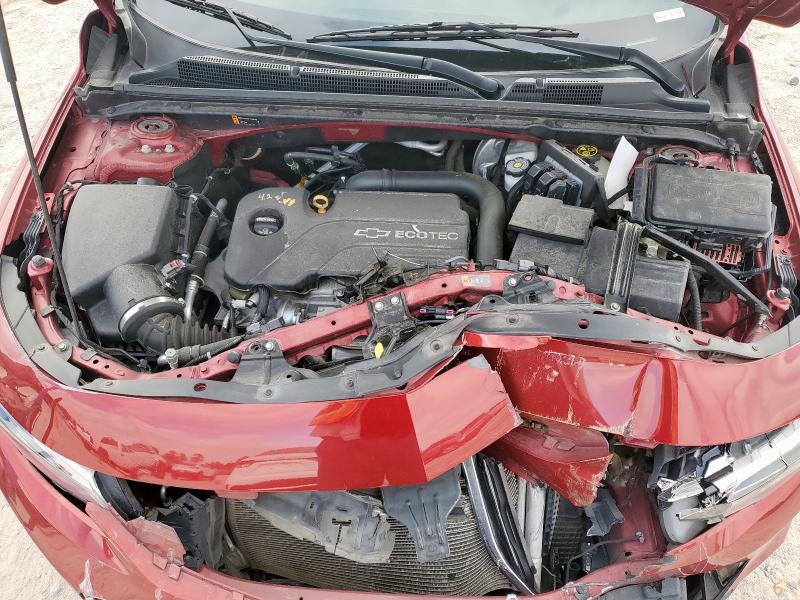 1G1ZE5ST4HF164043 - 2017 CHEVROLET MALIBU LT 红色 照片 11