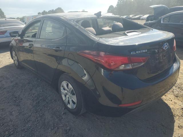 5NPDH4AE4GH672183 - 2016 HYUNDAI ELANTRA SE BLACK photo 2