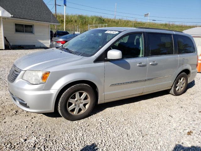 2C4RC1BGXCR188177 - 2012 CHRYSLER TOWN & COU TOURING SILVER photo 1