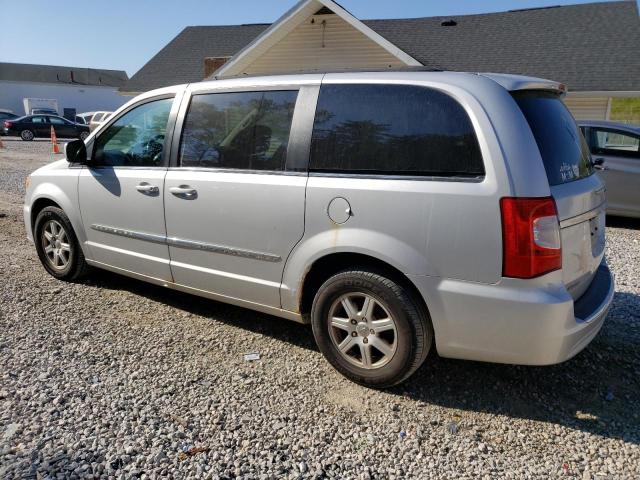 2C4RC1BGXCR188177 - 2012 CHRYSLER TOWN & COU TOURING SILVER photo 2