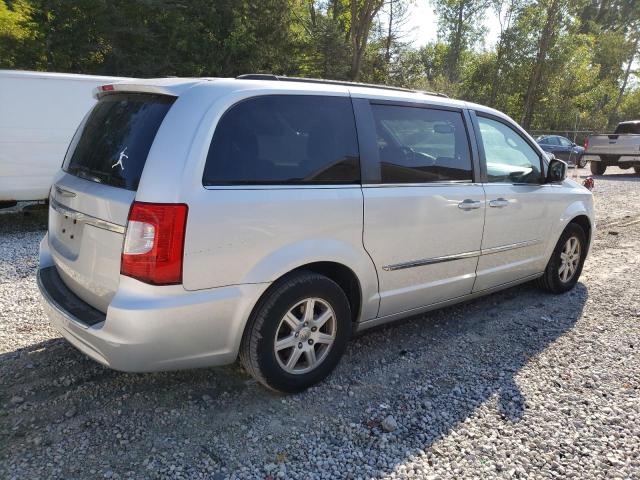 2C4RC1BGXCR188177 - 2012 CHRYSLER TOWN & COU TOURING SILVER photo 3