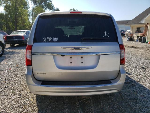 2C4RC1BGXCR188177 - 2012 CHRYSLER TOWN & COU TOURING SILVER photo 6