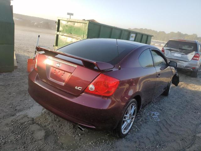 JTKDE167X60072452 - 2006 TOYOTA SCION TC 勃艮第红 照片 3