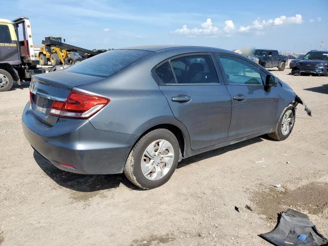 19XFB2F57DE020083 - 2013 HONDA CIVIC LX GRAY photo 3