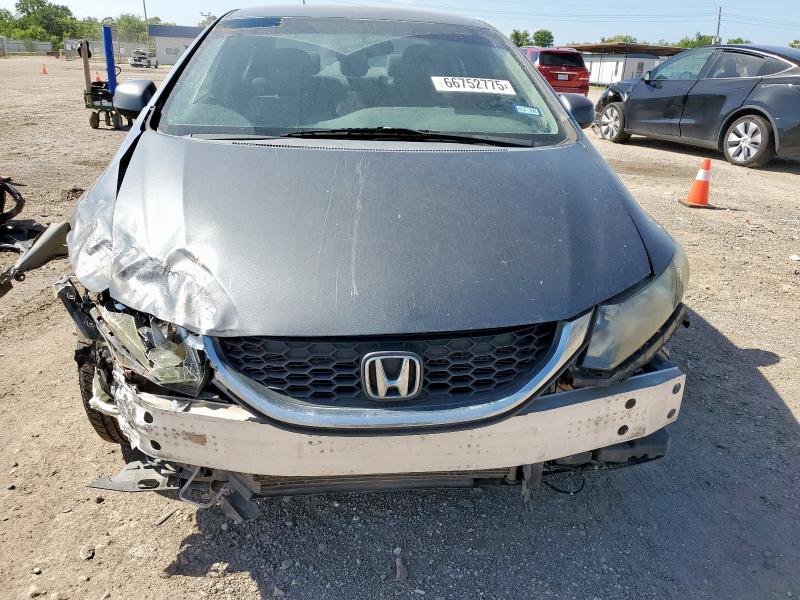 19XFB2F57DE020083 - 2013 HONDA CIVIC LX GRAY photo 5