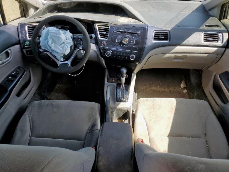 19XFB2F57DE020083 - 2013 HONDA CIVIC LX GRAY photo 8