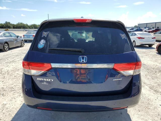 5FNRL5H36GB004592 - 2016 HONDA ODYSSEY SE BLUE photo 6