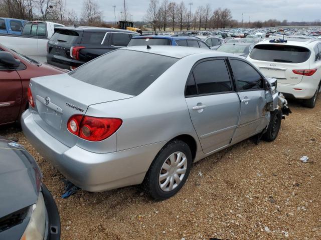 1NXBR30E55Z528415 - 2005 TOYOTA COROLLA CE SILVER photo 3