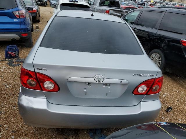 1NXBR30E55Z528415 - 2005 TOYOTA COROLLA CE SILVER photo 6