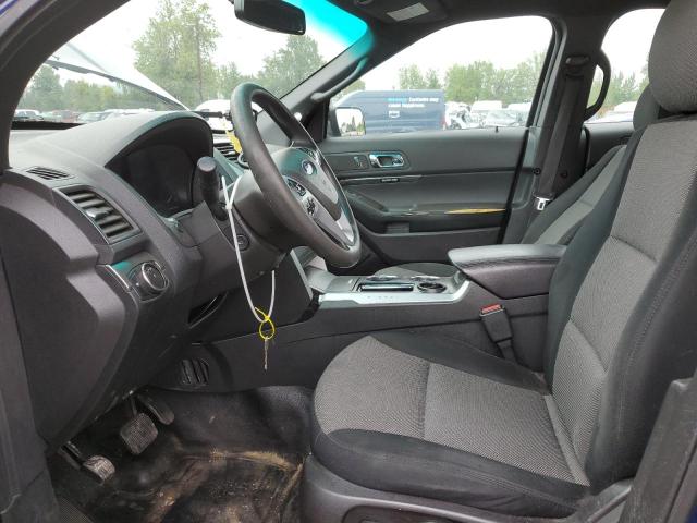 1FM5K8AR9EGC50021 - 2014 FORD EXPLORER POLICE INTERCEPTOR BLUE photo 7