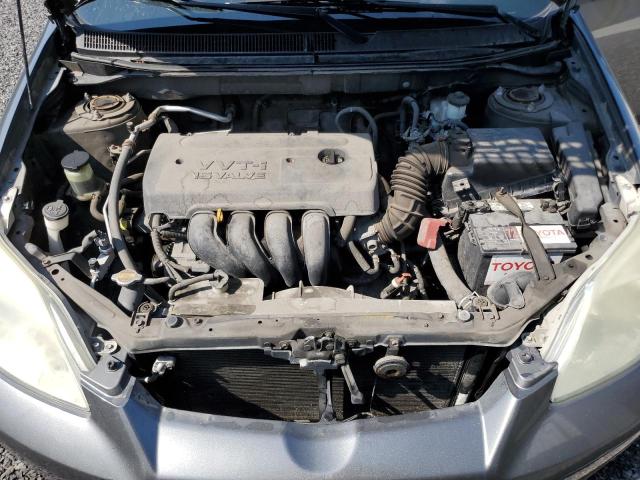 2T1KR32E96C621518 - 2006 TOYOTA COROLLA MA XR GRAY photo 11