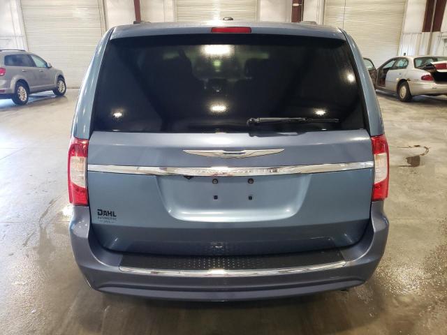 2A4RR5DG1BR783074 - 2011 CHRYSLER TOWN & COU TOURING BLUE photo 6