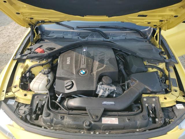 WBA3R5C57FK370850 - 2015 BMW 435 XI YELLOW photo 11