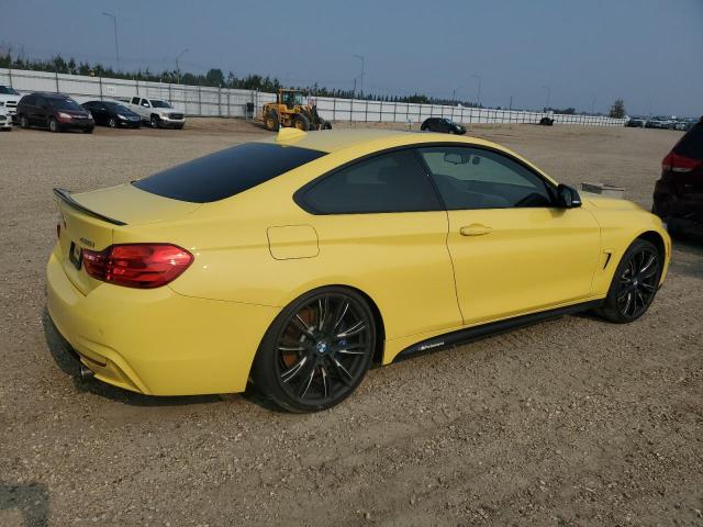 WBA3R5C57FK370850 - 2015 BMW 435 XI YELLOW photo 3