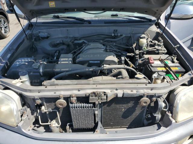 5TBRT3410YS095650 - 2000 TOYOTA TUNDRA ACCESS CAB ვერცხლისფერი ფოტო 11